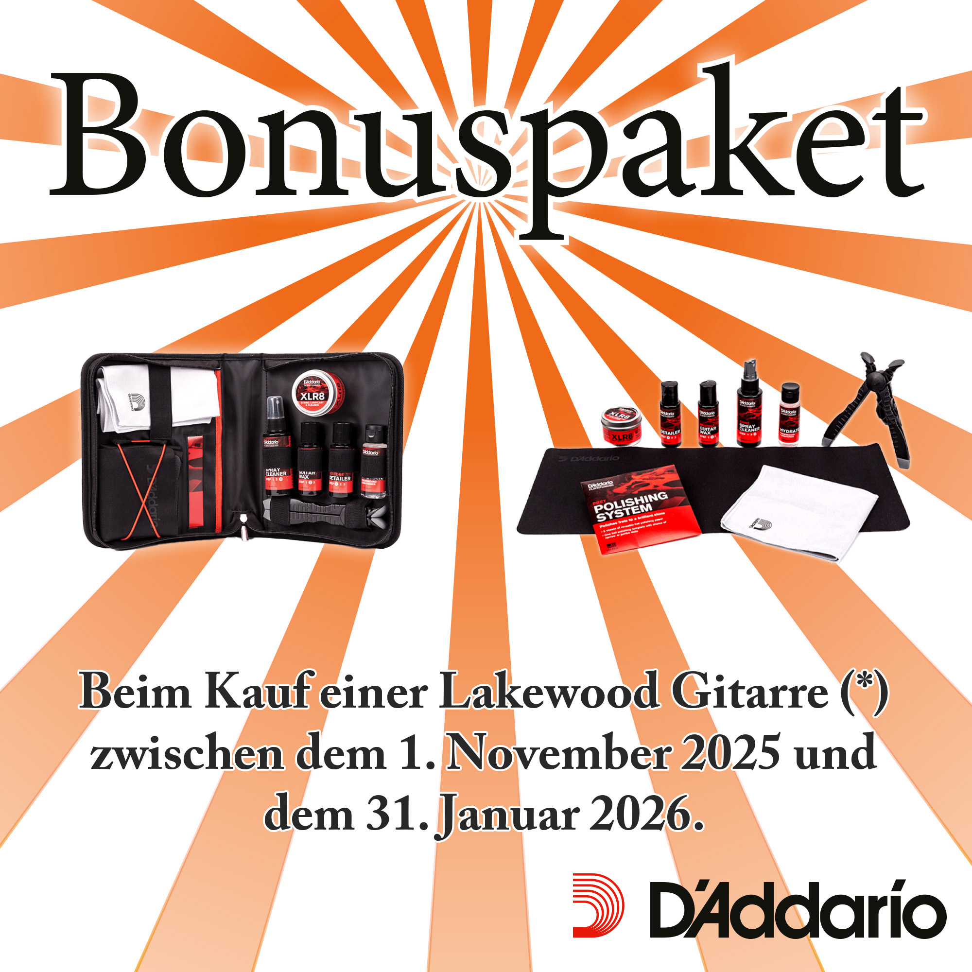 Das Lakewood Bonuspaket